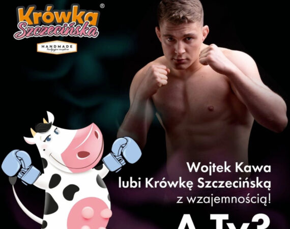 Krówka partnerem szczecińskiego zawodnika MMA Wojciecha Kawy