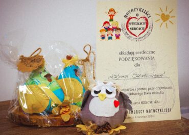 Krówka Szczecińska z podziękowaniami od Motocyklistów!