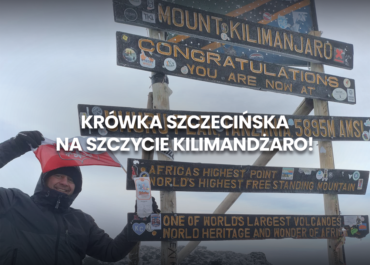 Krówka Szczecińska na Dachu Afryki! Waldemar zdobywa Kilimandżaro