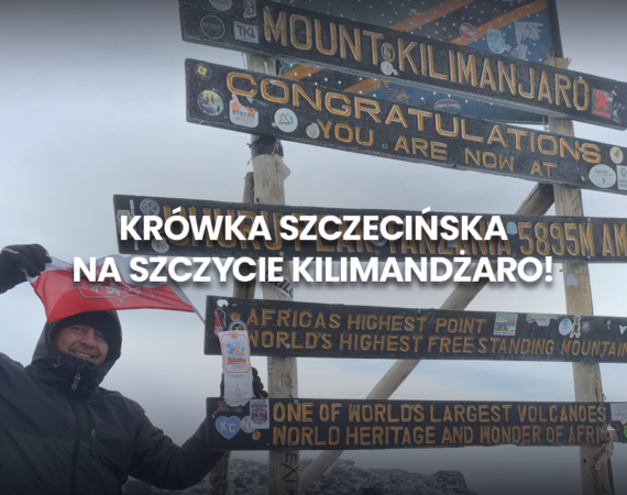 Krówka Szczecińska na Dachu Afryki! Waldemar zdobywa Kilimandżaro