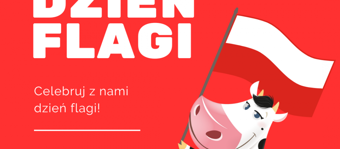 Red and White May Day Instagram Post